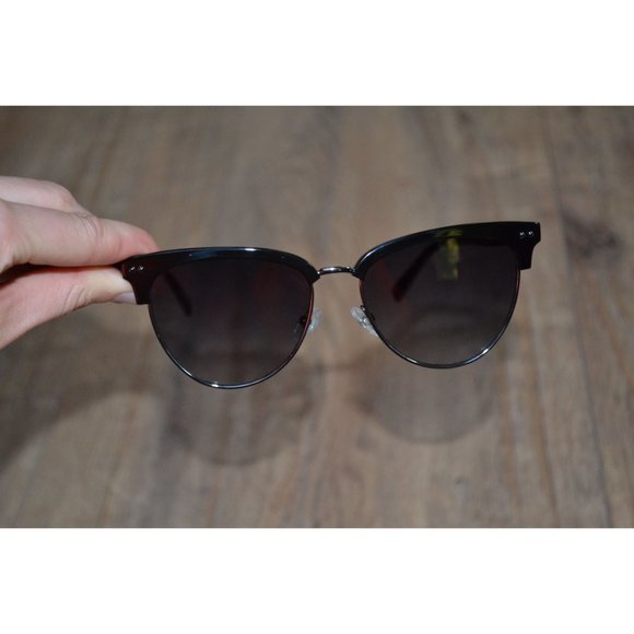 Rebecca Minkoff Black Studded Sunglasses NWOT main image 4